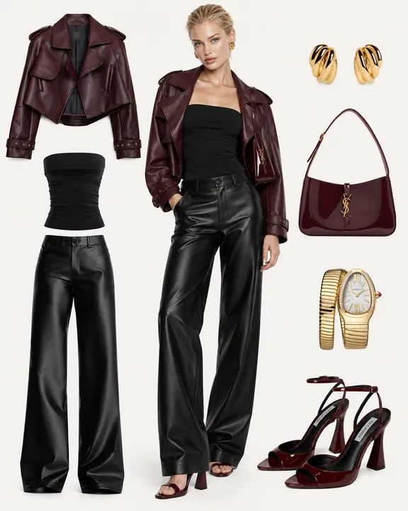 Styling direction и AI-модель в готовом образе