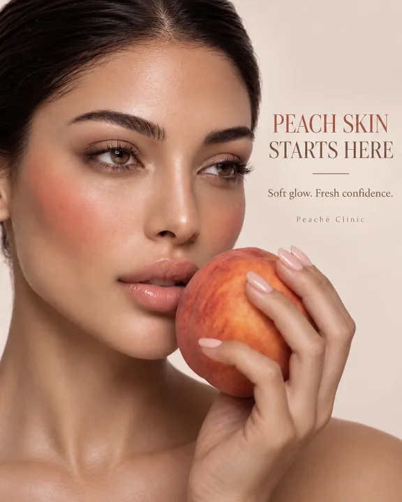 Кампания Peach Skin Starts Here