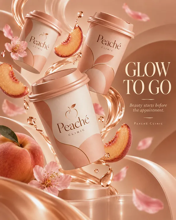 Брендированные стаканчики Glow To Go